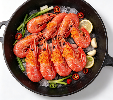 Royal Red Tiger Prawns